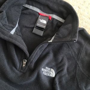 North face quarter zip fleece